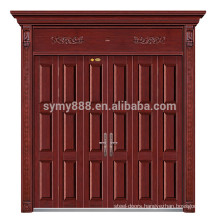 2018 new style laser cut steel men door design Roman villa door in cavite